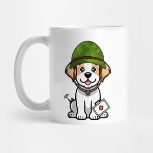 First aid military happy dog Mug